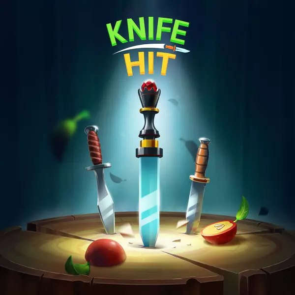 Knife Hit game illustration