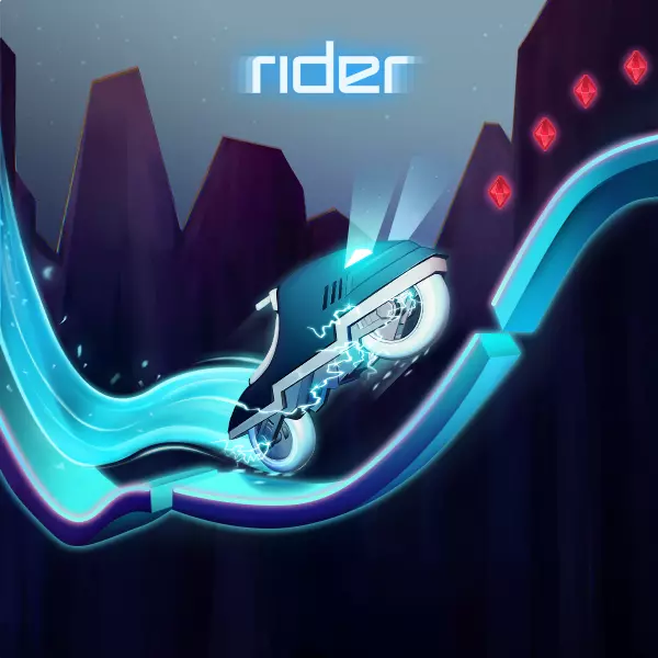 Rider game illustration